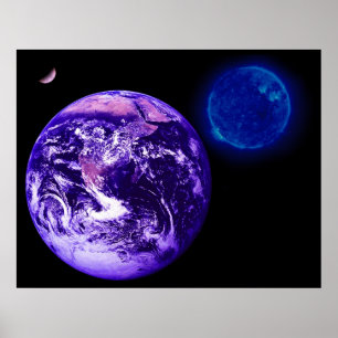Poster La terre, Sun, Vénus