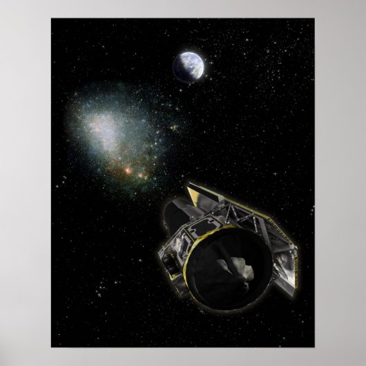 Poster La Terre, un objet Milky Way (Devant)
