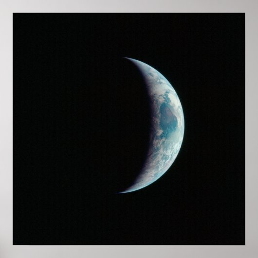 Poster La Terre vue par Apollo 11 (Devant)