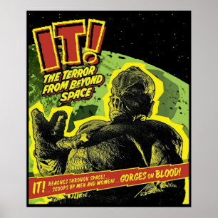 Poster La terreur au-delà de l'espace