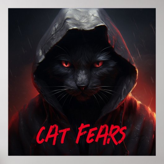 Poster La terreur féline (Devant)