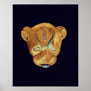 Poster La tête du léopard, de la tombe de Tutankhamun