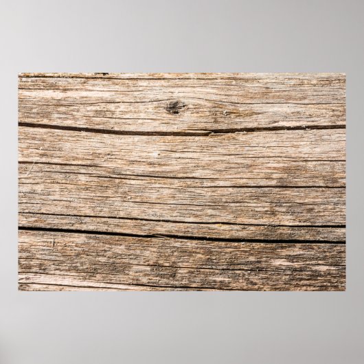 Poster La texture d'un vieux bois rond sans écorce avec (Devant)