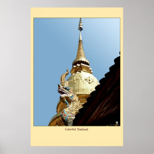 Poster La Thaïlande colorée