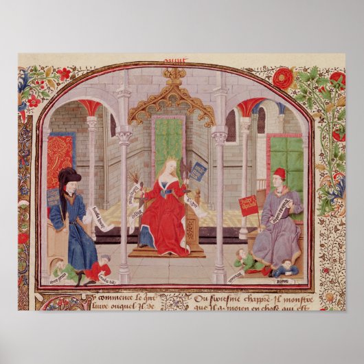 Poster La théorie de la justice (Devant)