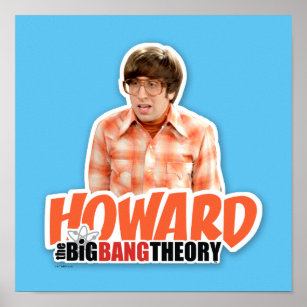Poster La théorie du Big Bang   Howard