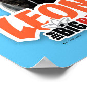 Poster La théorie du Big Bang | Leonard (Coin)