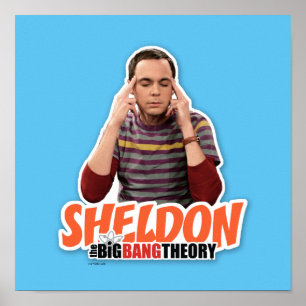 Poster La théorie du Big Bang   Sheldon