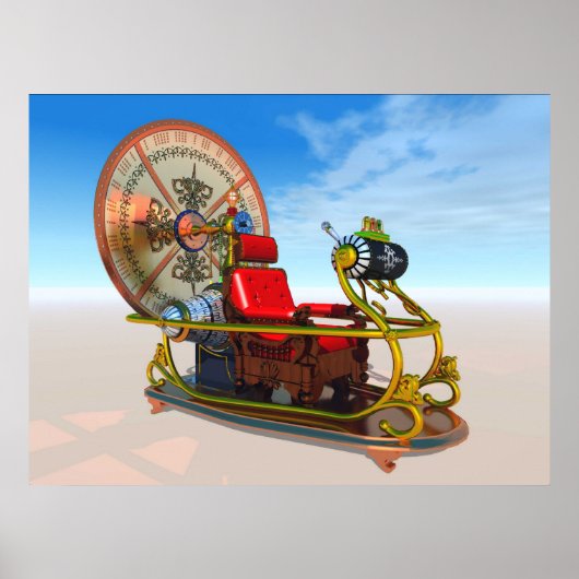 Poster La Time Machine (Devant)