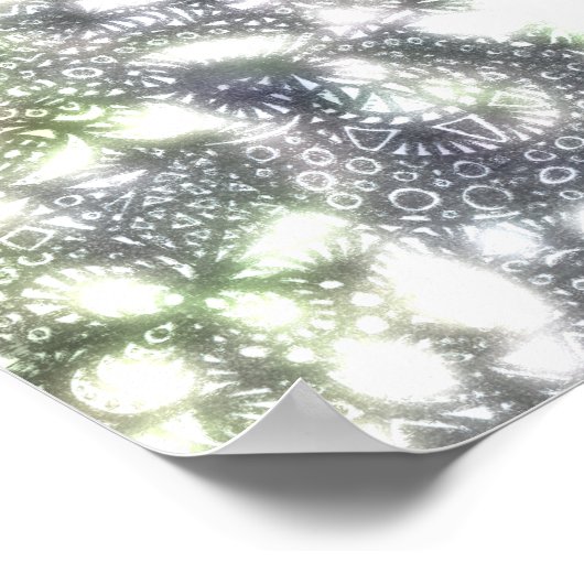 Poster La toile A3 du ver à vent (Coin)