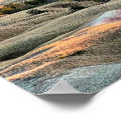 Poster La toile des collines Badlands (Coin)