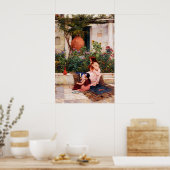 Poster La Toilette par John William Waterhouse (Cuisine)