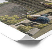 Poster La Tombe d'Absalom, Jérusalem, pub. par William Wa (Coin)