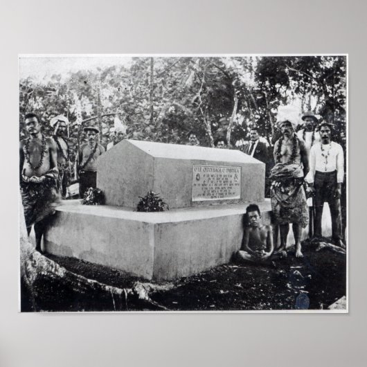 Poster La Tombe de Tusitala (Devant)