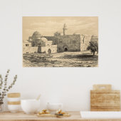 Poster La tombe du roi David à Jérusalem (Cuisine)