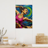 POSTER LA TORSION DU GESTE (Cuisine)