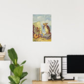 Poster La Tortue Fausse et le Griffin (Bureau à domicile)
