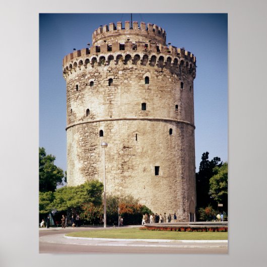 Poster La tour blanche, construite pendant (Devant)