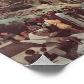 Poster La Tour de Babel - Pieter Bruegel l'Ancien (Coin)