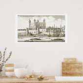 Poster La Tour de Londres, 1647 (gravure) (Cuisine)