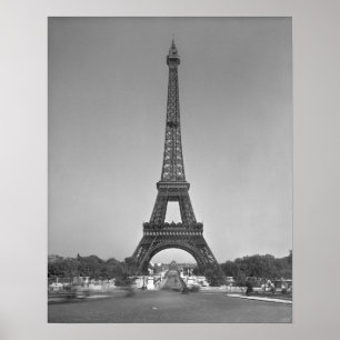 Poster La tour Eiffel, 1887-89