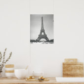 Poster La Tour Eiffel, 1887-89 (Cuisine)