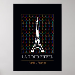 Poster La Tour Eiffel / Décor français