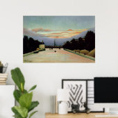 Poster La Tour Eiffel Henri Rousseau 1898 (Bureau à domicile)