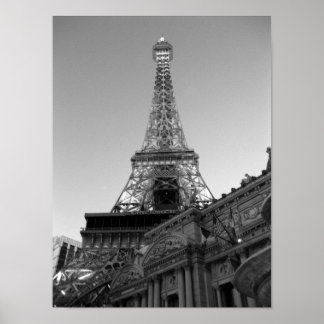 Poster La Tour Eiffel Las Vegas