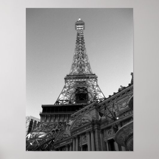 Poster La Tour Eiffel Las Vegas (Devant)