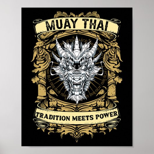 Poster La tradition rencontre la puissance - Kickboxing e (Devant)