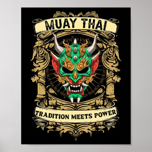 Poster La tradition rencontre la puissance - Kickboxing e (Devant)