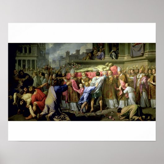 Poster La traduction des corps de SS. Gervase et P (Devant)