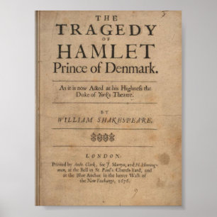 Poster La tragédie de Hamlet