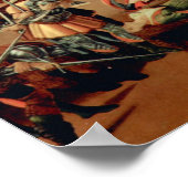 Poster La tragédie de Lucretia par Sandro Botticelli (Coin)