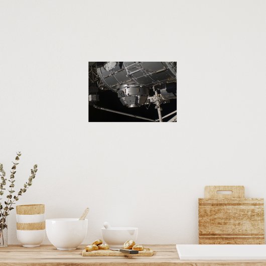 Poster La tranquillité de la Station spatiale internation (Cuisine)