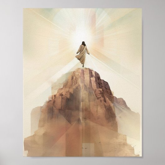 Poster La Transfiguration de Jésus (Devant)