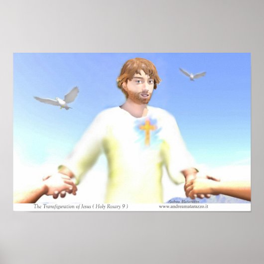 Poster La Transfiguration de Jésus (Devant)
