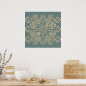 Poster la tribu africaine (Cuisine)