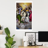 Poster La Trinité, 1577-1579 (huile sur toile) (Bureau à domicile)