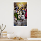Poster La Trinité, 1577-1579 (huile sur toile) (Cuisine)