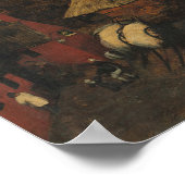 Poster La triste journée par Pieter Bruegel l'Ancien (Coin)