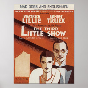 Poster La troisième couverture du livre de musique Little
