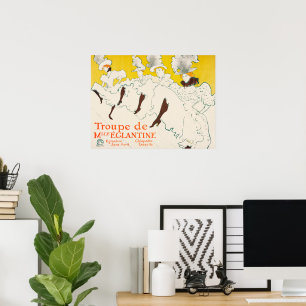 Poster La troupe de Mademoiselle Eglantine, Toulouse Laut