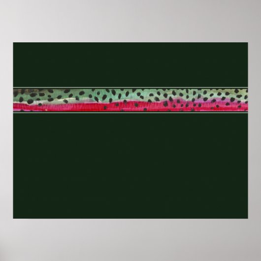 Poster La truite arc-en-ciel (Devant)