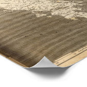 Poster La Turquie en Europe Carte par Arrowsmith (Coin)