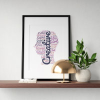 La typographie créative en forme.