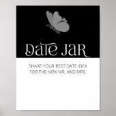 Poster La typographie datent des idées nocturnes. Jeu de  (Devant)