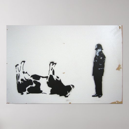 Poster La vache (Devant)