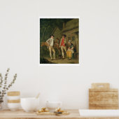 Poster La vache et les marchandises de la veuve Costard, (Cuisine)